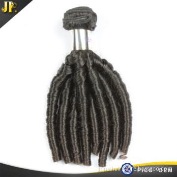 JP 2015 double weft 8A remy 100% human hair silky virgin brazilian spiral curl